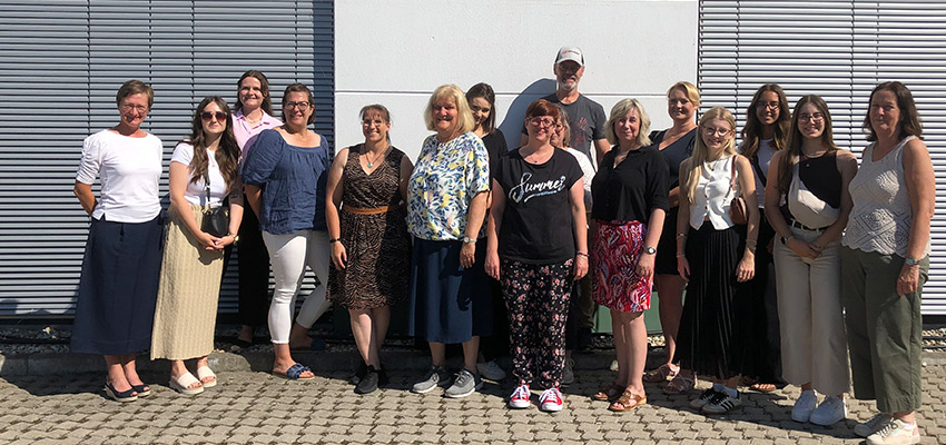 Mitarbeiter des ZBFS Niederbayern Landshut, Team 10 besuchten AGROLAB