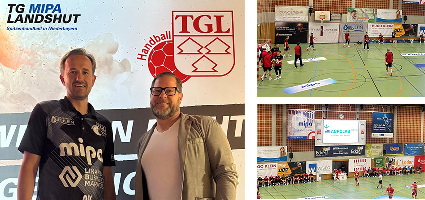 AGROLAB wird Sponsor der TG Landshut, Abteilung Handball