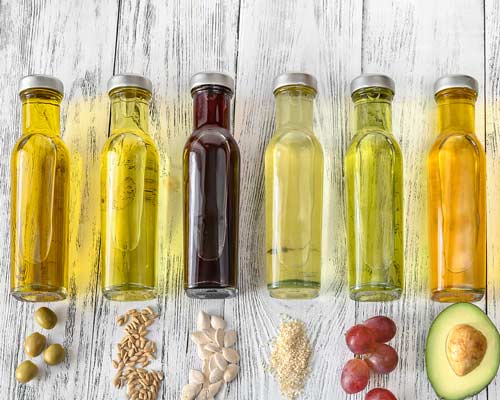 Oils and fats from various materials 