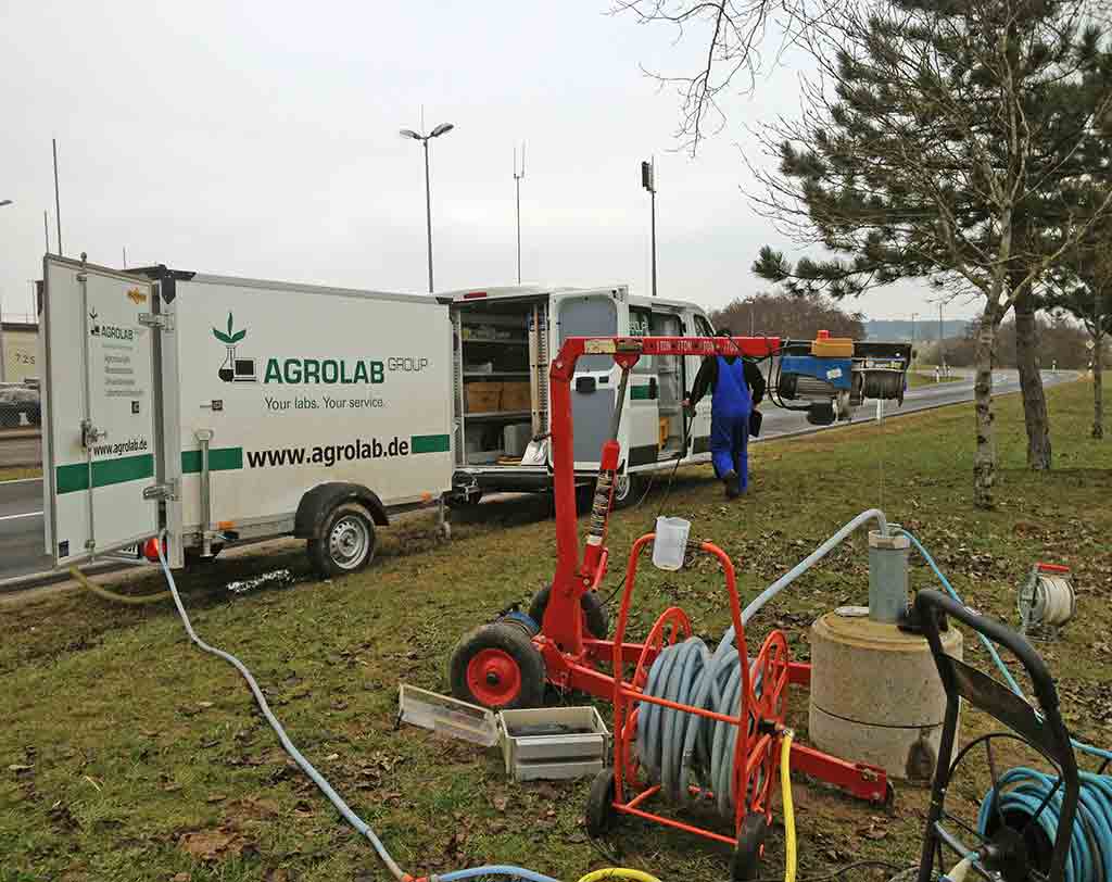 AGROLAB sample taking