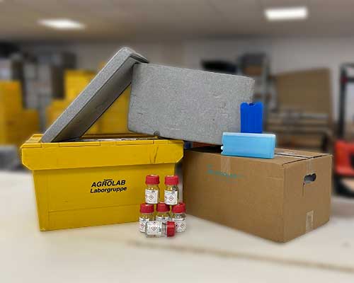 Transportboxen von AGROLAB