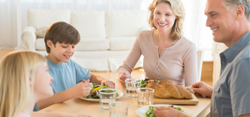 Comer en familia