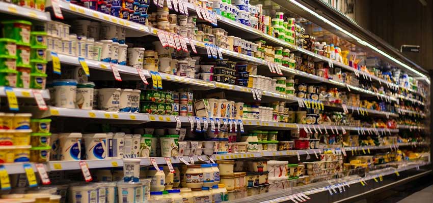 reparto di un supermercato