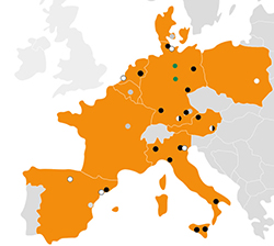 AGROLAB sites in Europe